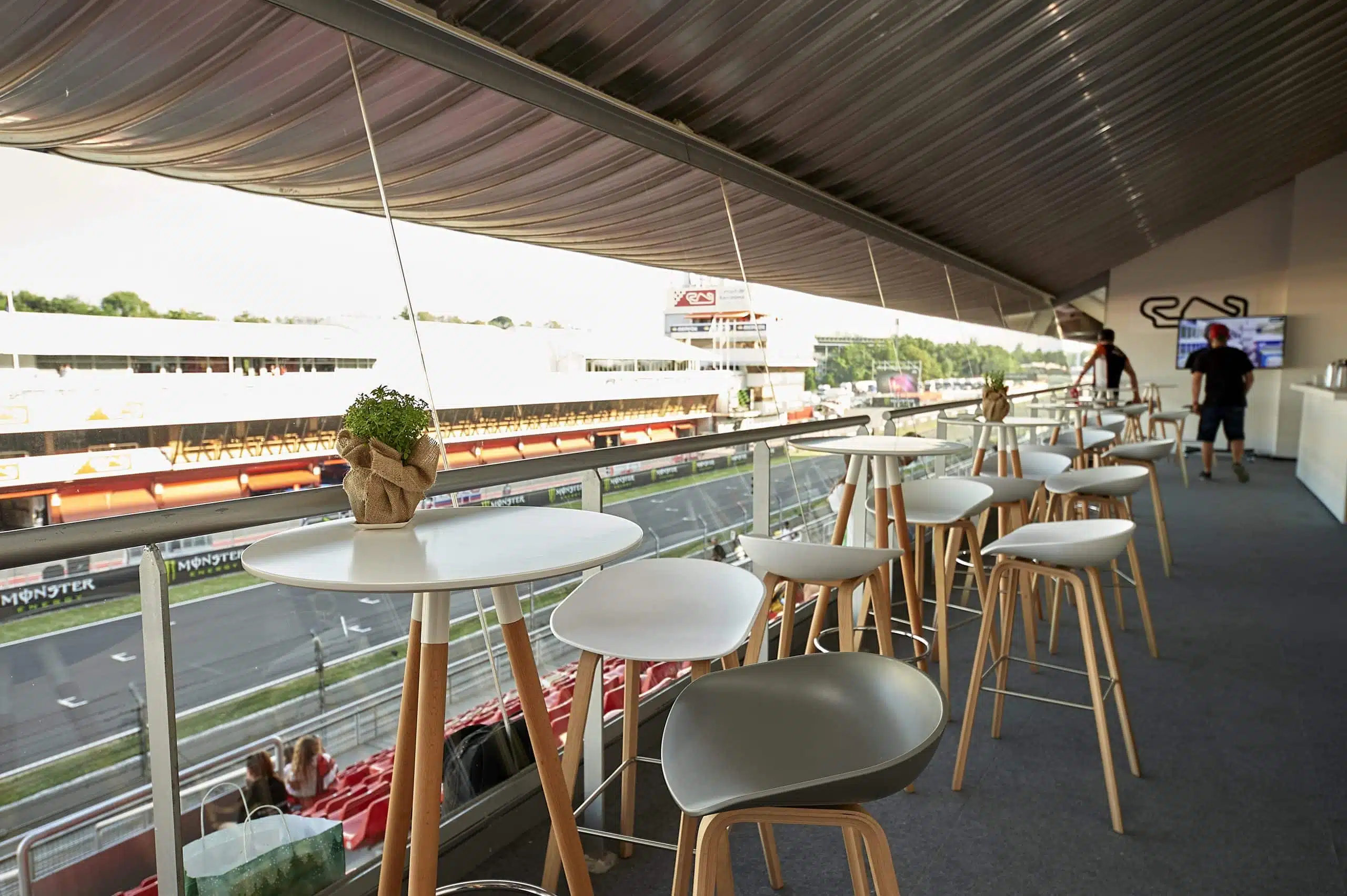 Sky View Racing Hospitality at Spanish Grand Prix