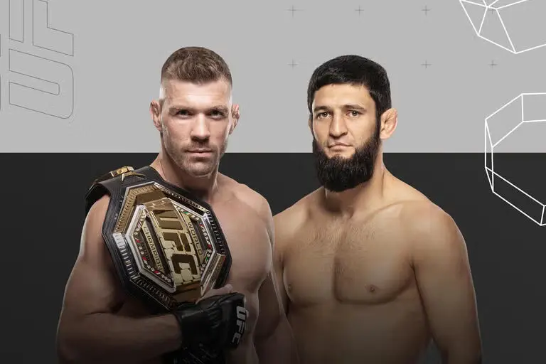 Dricus Du Plessis (C) vs. Khamzat Chimae at UFC 319