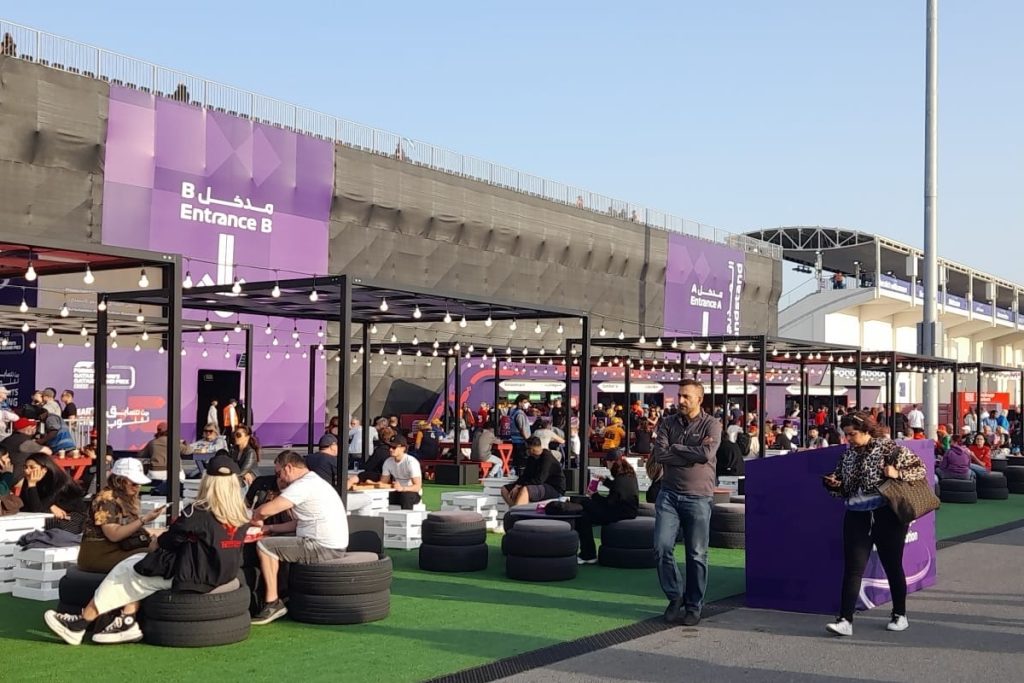 Qatar GP Trackside Action