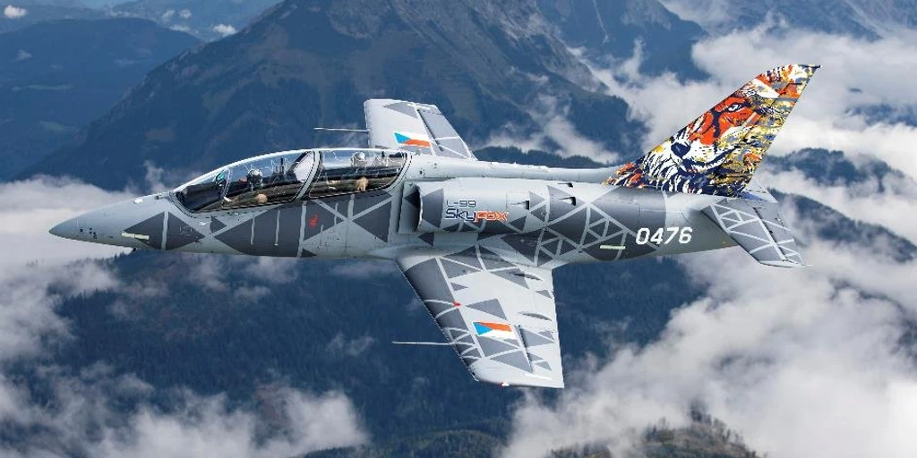 L-39 Fighter Jet Prague